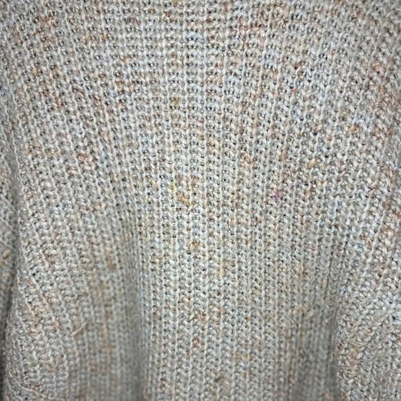 Point Sur Women’s Medium Long Sleeve Light Blue and Pink Wool Crew Neck Sweater - Picture 8 of 14